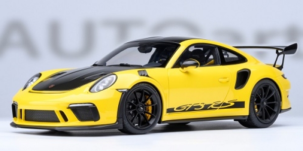 78178 Porsche 911 (991.2) GT3 RS Weissach Package (Racing Yellow) 1:18